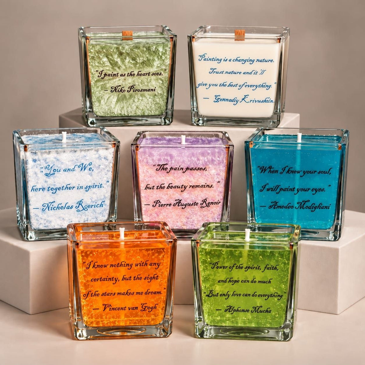 Collection No.1 · Together in Spirit · Complete Set of 7 Unique Objects
