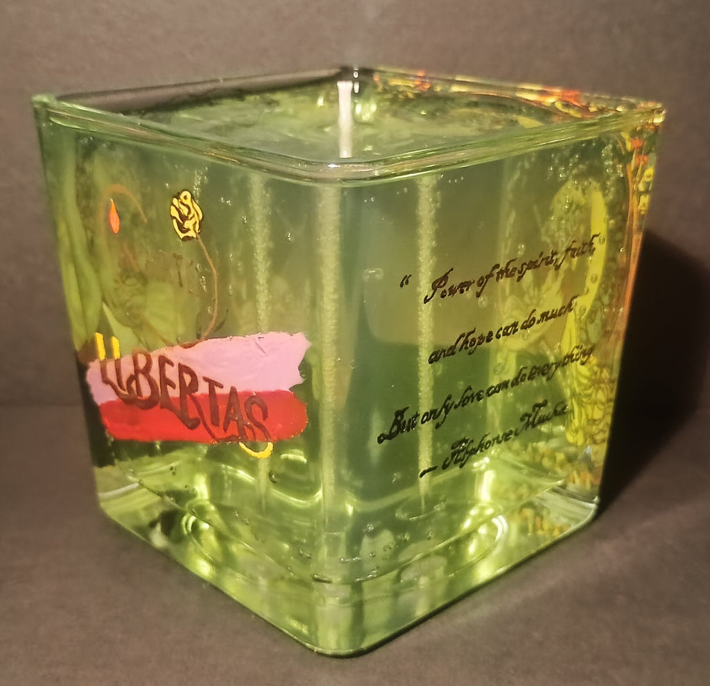 Zodiac · Collectible 1/1 Hand-Painted Functional Candle