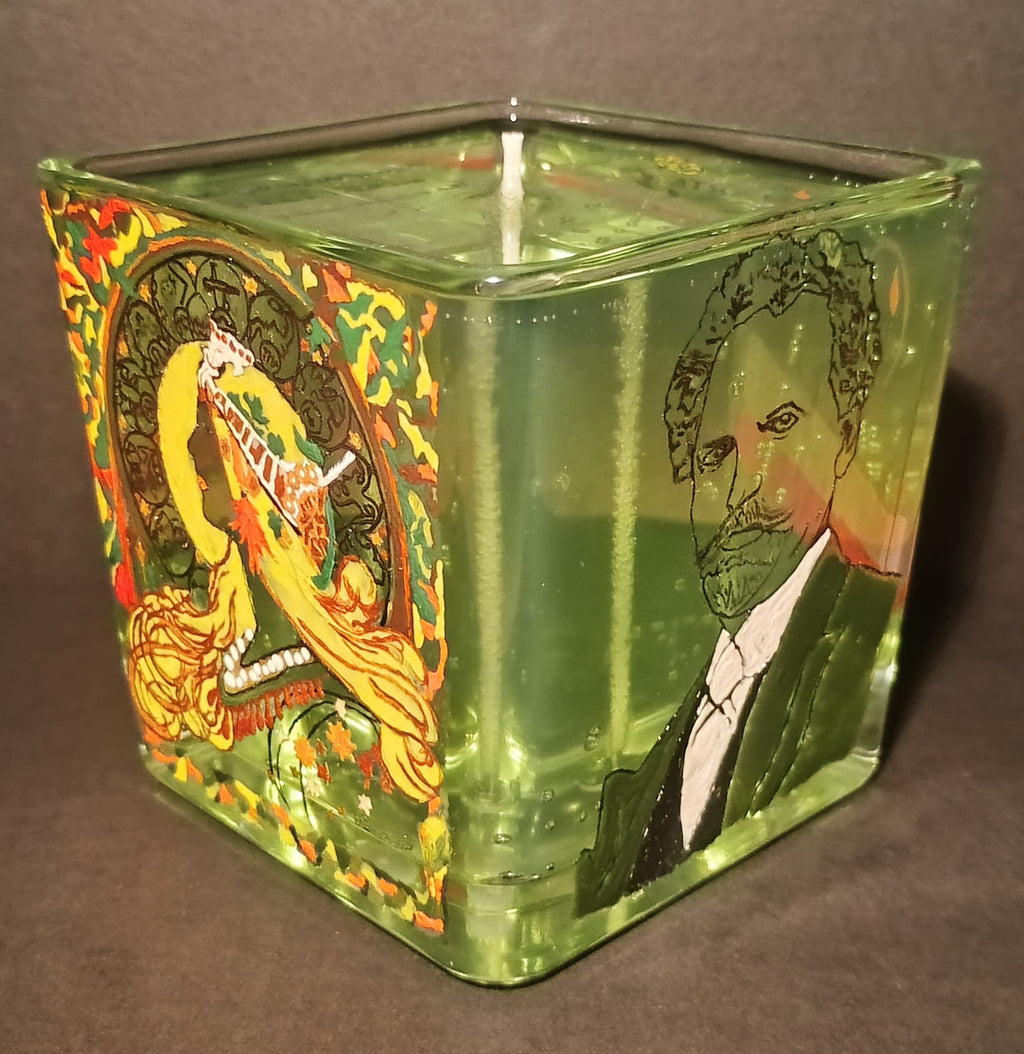 Zodiac · Collectible 1/1 Hand-Painted Functional Candle