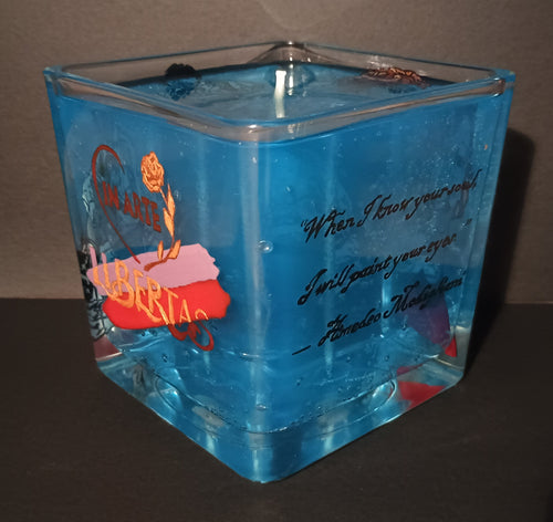Lolotte · Collectible 1/1 Hand-Painted Functional Candle