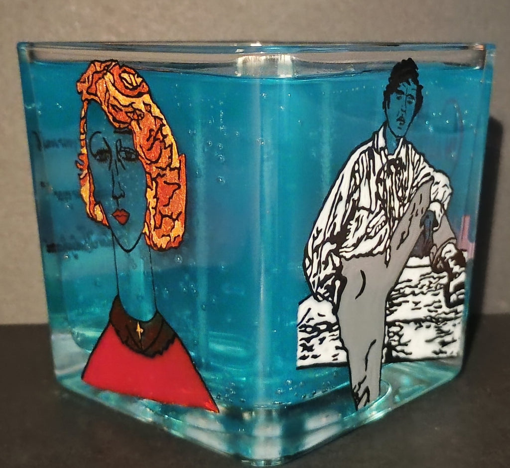 Lolotte · Collectible 1/1 Hand-Painted Functional Candle