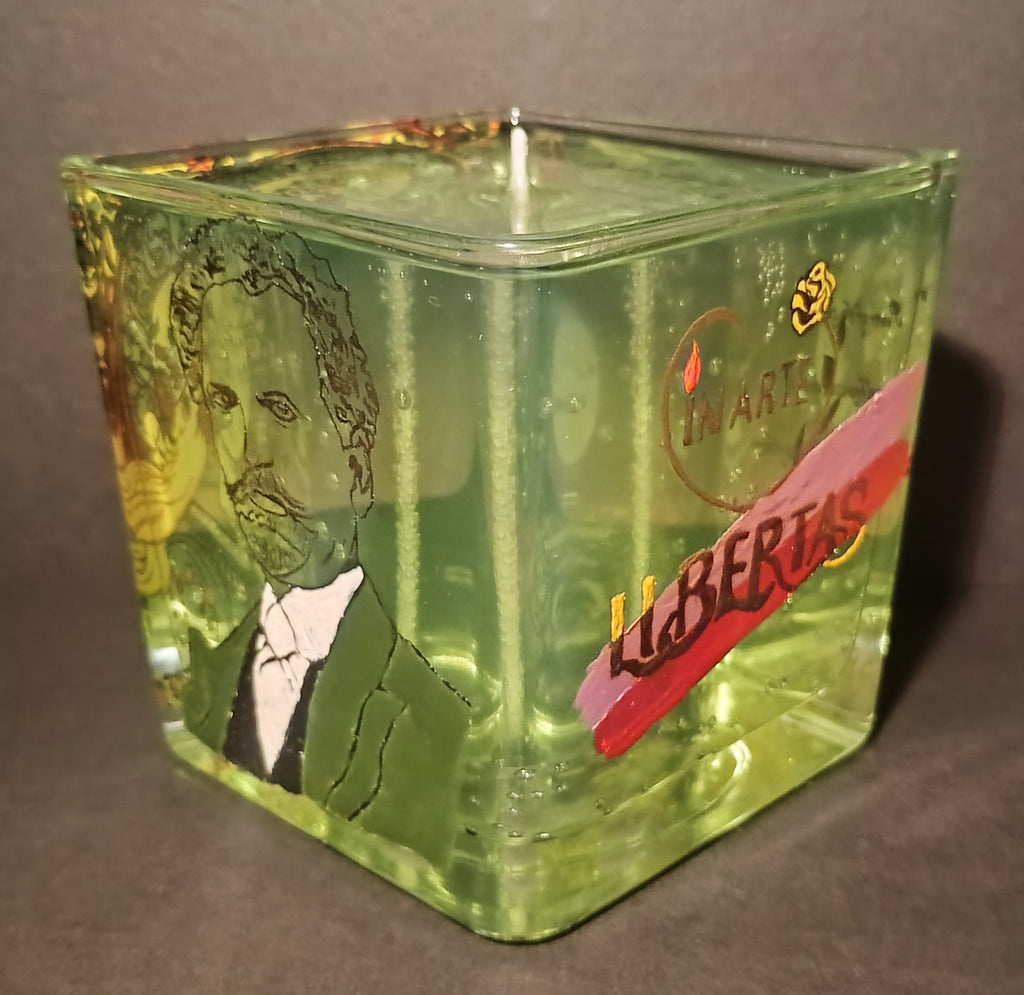 Zodiac · Collectible 1/1 Hand-Painted Functional Candle