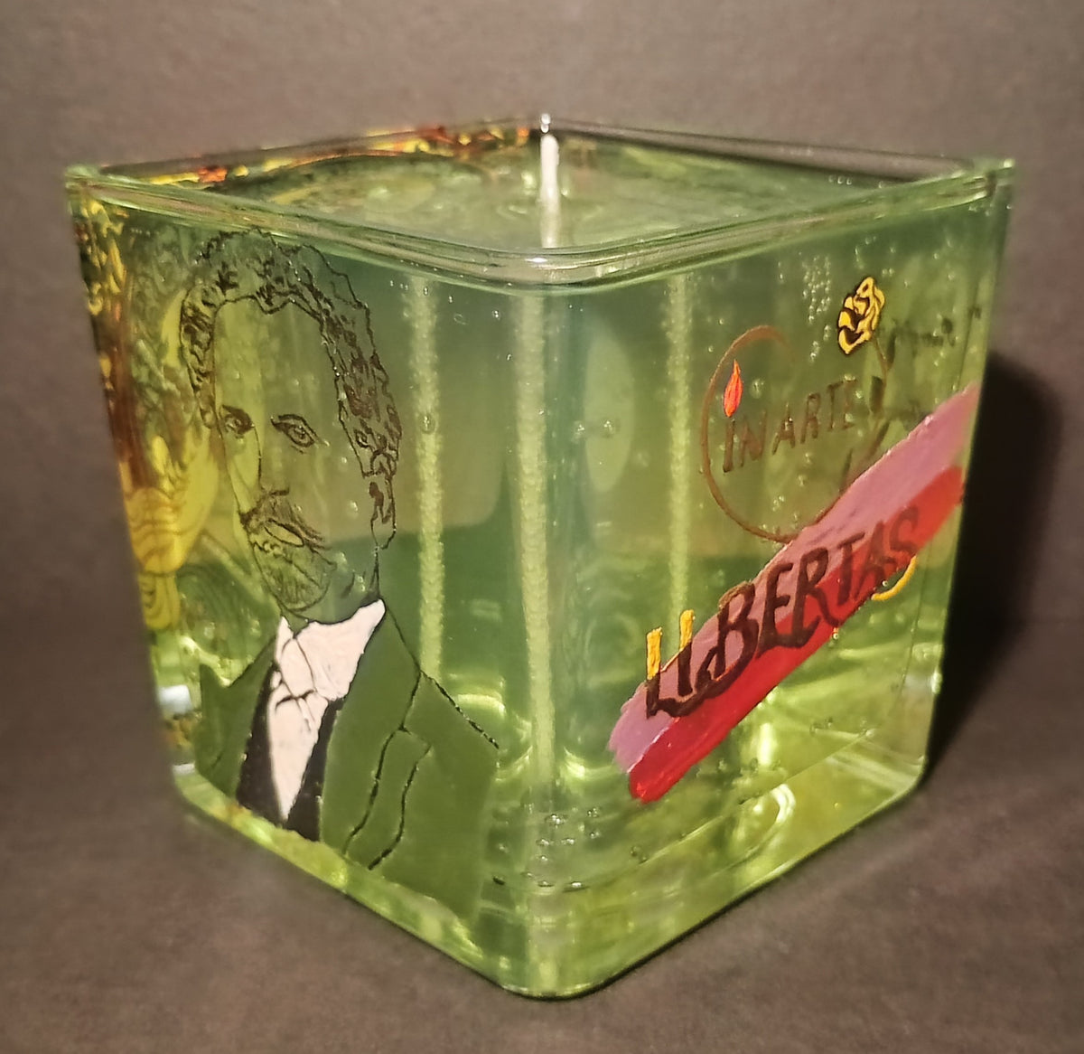 Zodiac · Collectible 1/1 Hand-Painted Functional Candle