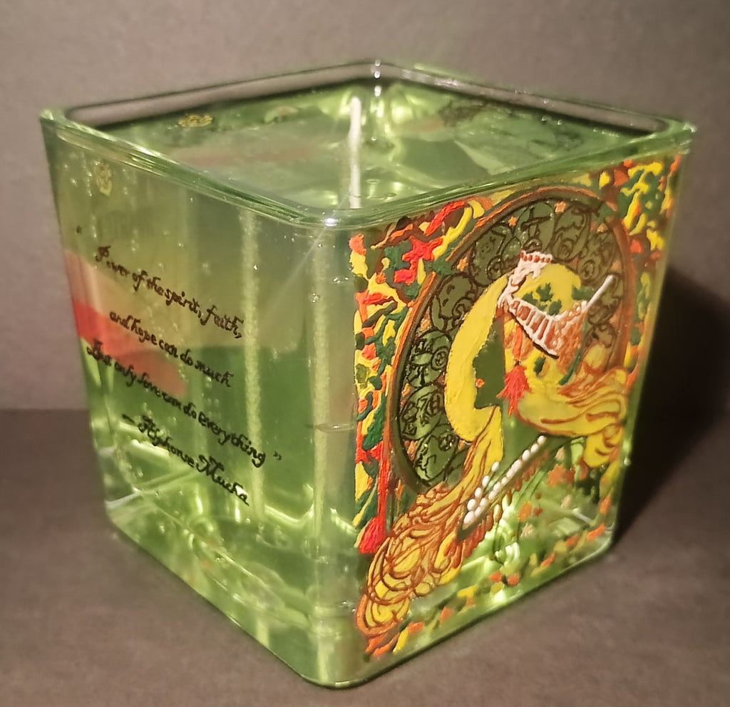Zodiac · Collectible 1/1 Hand-Painted Functional Candle