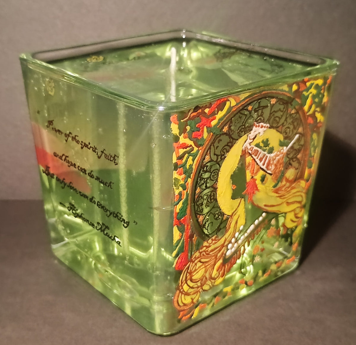 Zodiac · Collectible 1/1 Hand-Painted Functional Candle
