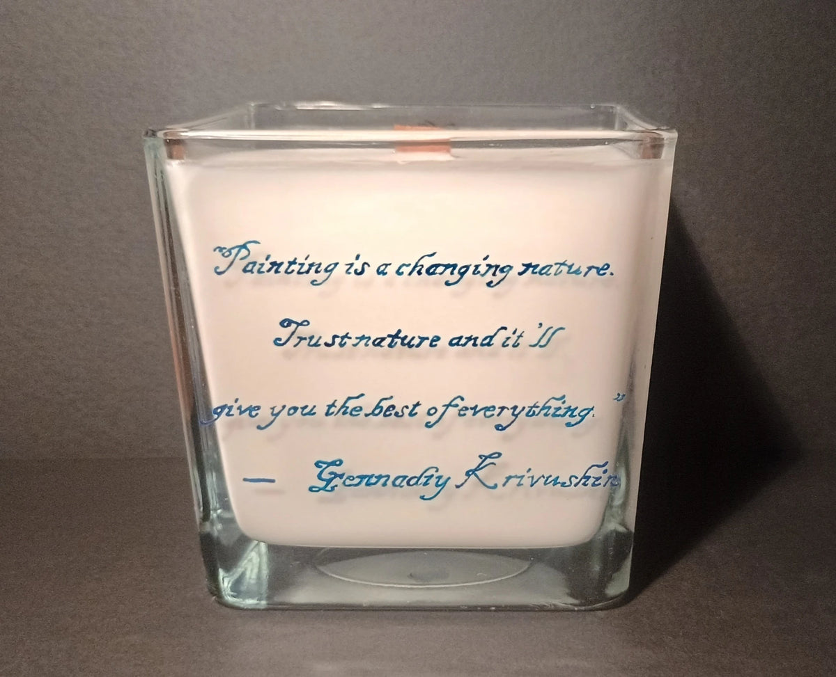 Marilyn Monroe · Collectible 1/1 Hand-Painted Functional Candle