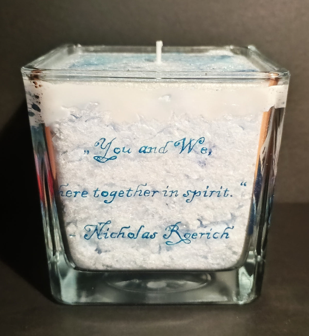 Himalayas · Collectible 1/1 Hand-Painted Functional Candle