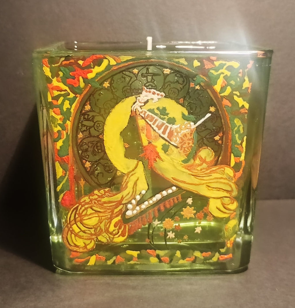 Zodiac · Collectible 1/1 Hand-Painted Functional Candle