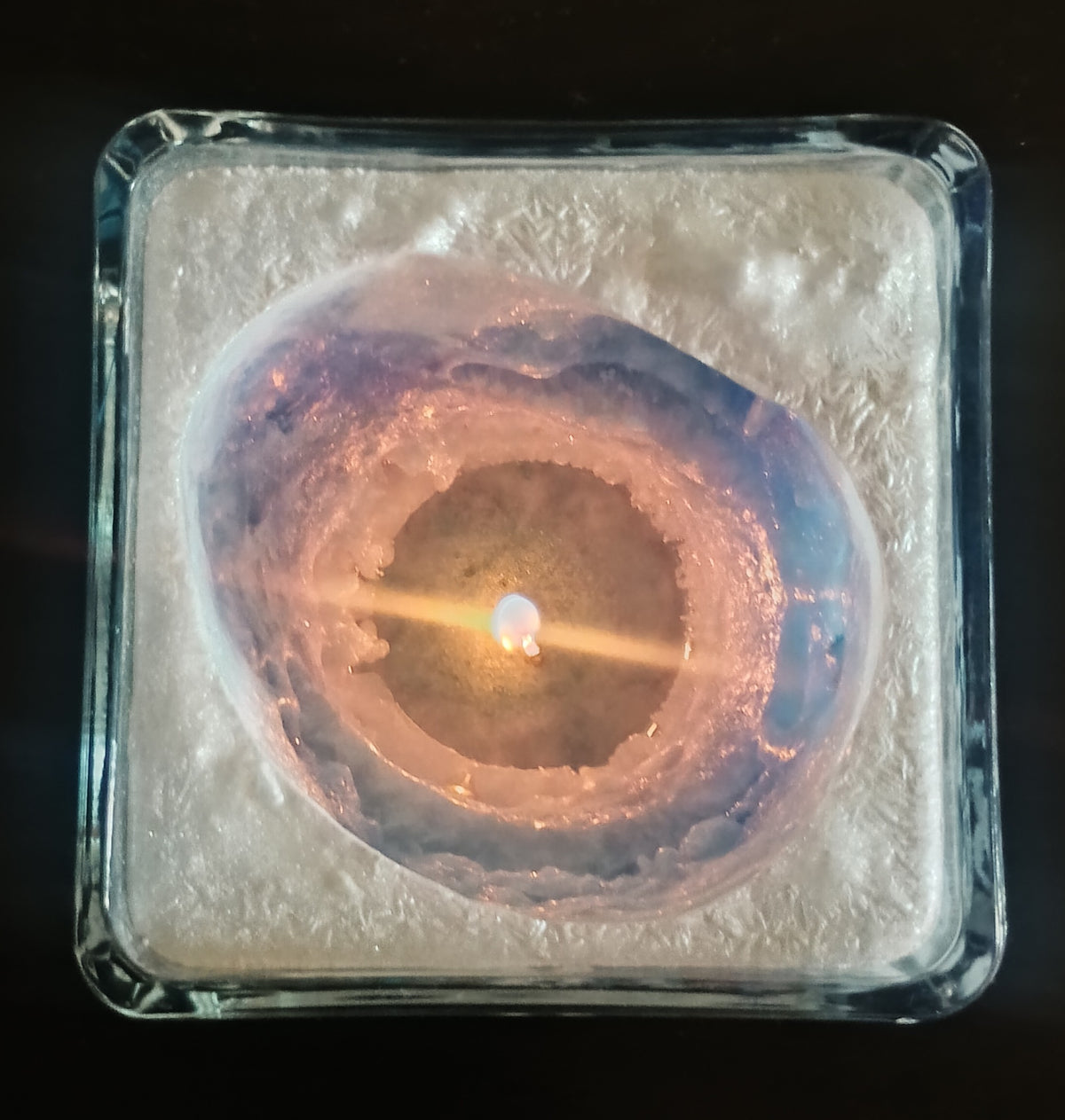 Himalayas · Collectible 1/1 Hand-Painted Functional Candle
