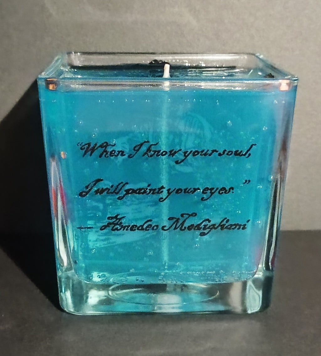 Lolotte · Collectible 1/1 Hand-Painted Functional Candle
